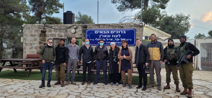 OZ VEGAON ON THE MAP – a visit from MK Amichai Chikli